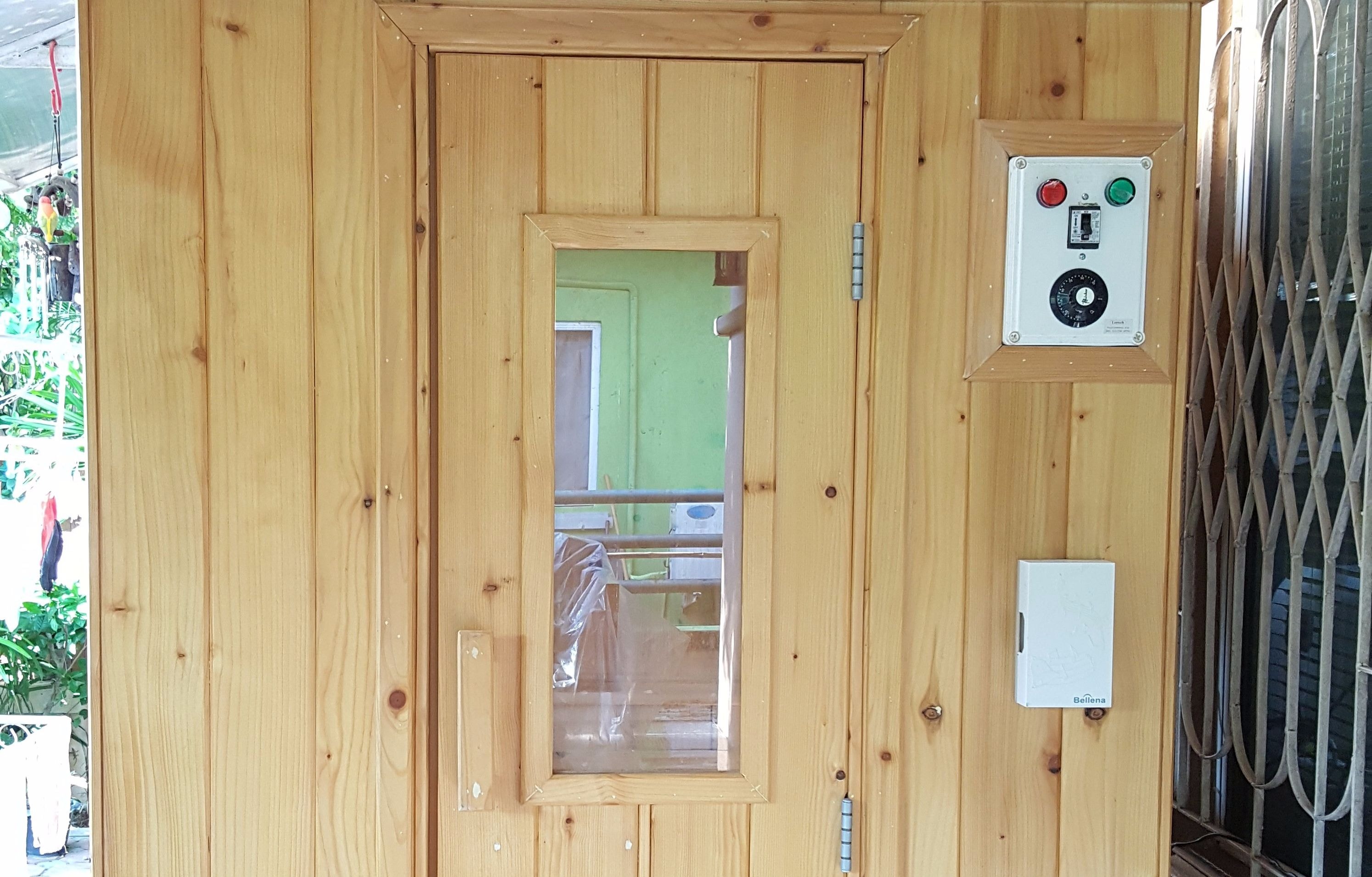 チェンマイの女性専用タイ古式マッサージスクール「V-チェンマイ」のハーブサウナ