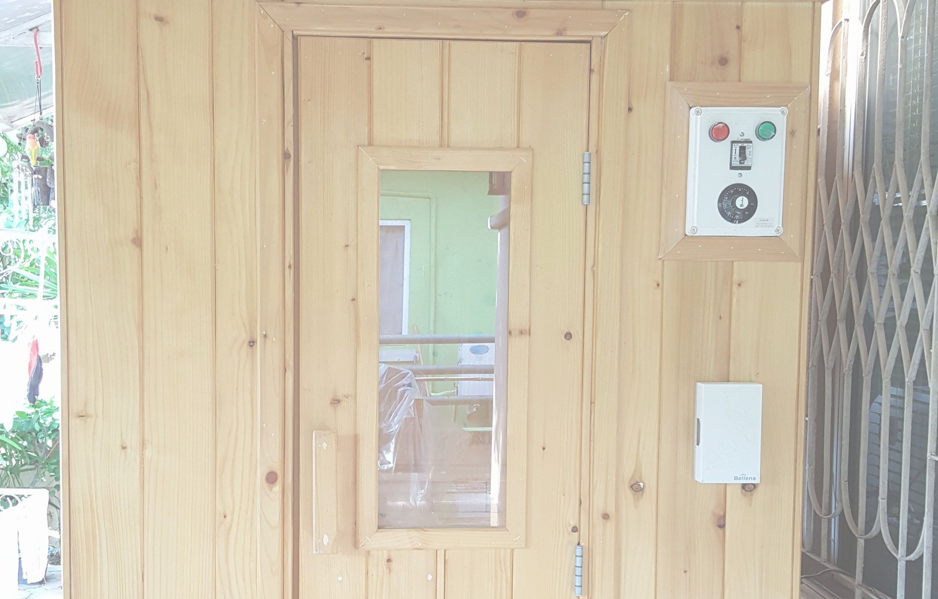 チェンマイの女性専用タイ古式マッサージスクール「V-チェンマイ」のハーブサウナ